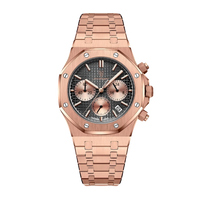 rose gold and Black
